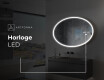 Moderne badkamer spiegel met LED-verlichting L227 #9