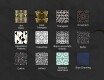 Decoratieve spiegel met led-verlichting voor in de gang - Gold Jungle #10